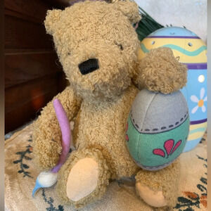 Vintage Gund Classic Pooh Easter Plush